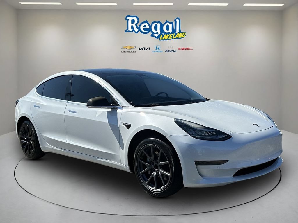 Used 2020 Tesla Model 3 Base with VIN 5YJ3E1EA5LF504135 for sale in Lakeland, FL