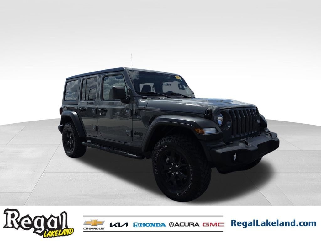 Used 2021 Jeep Wrangler Unlimited Sport S SUV
