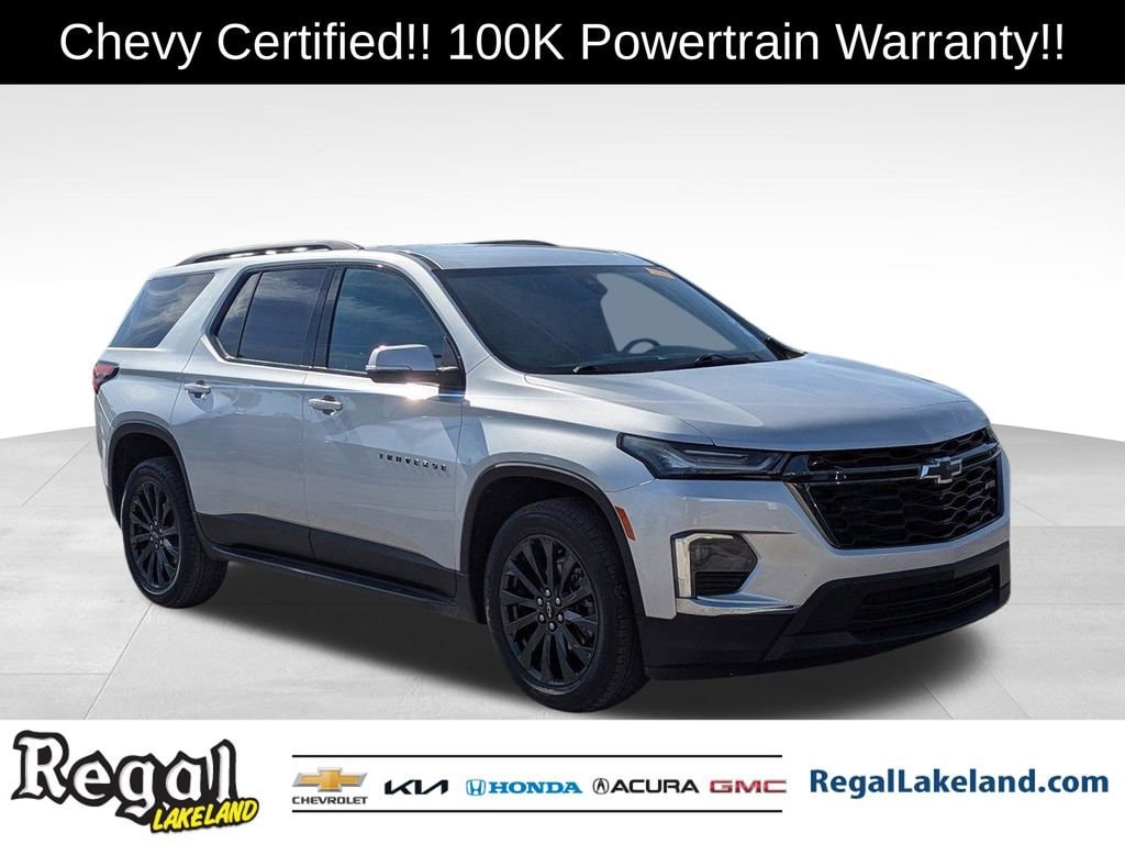 Certified 2022 Chevrolet Traverse RS SUV