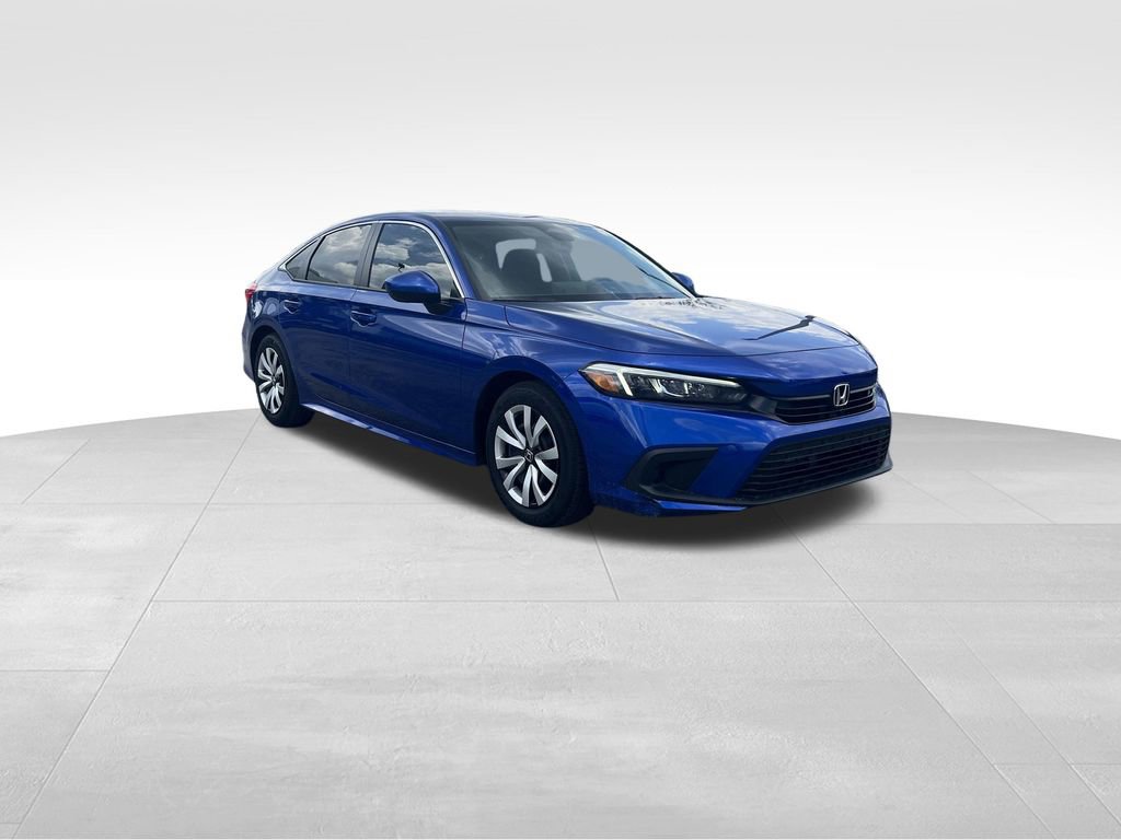 Used 2024 Honda Civic LX with VIN 2HGFE2F2XRH580870 for sale in Lakeland, FL