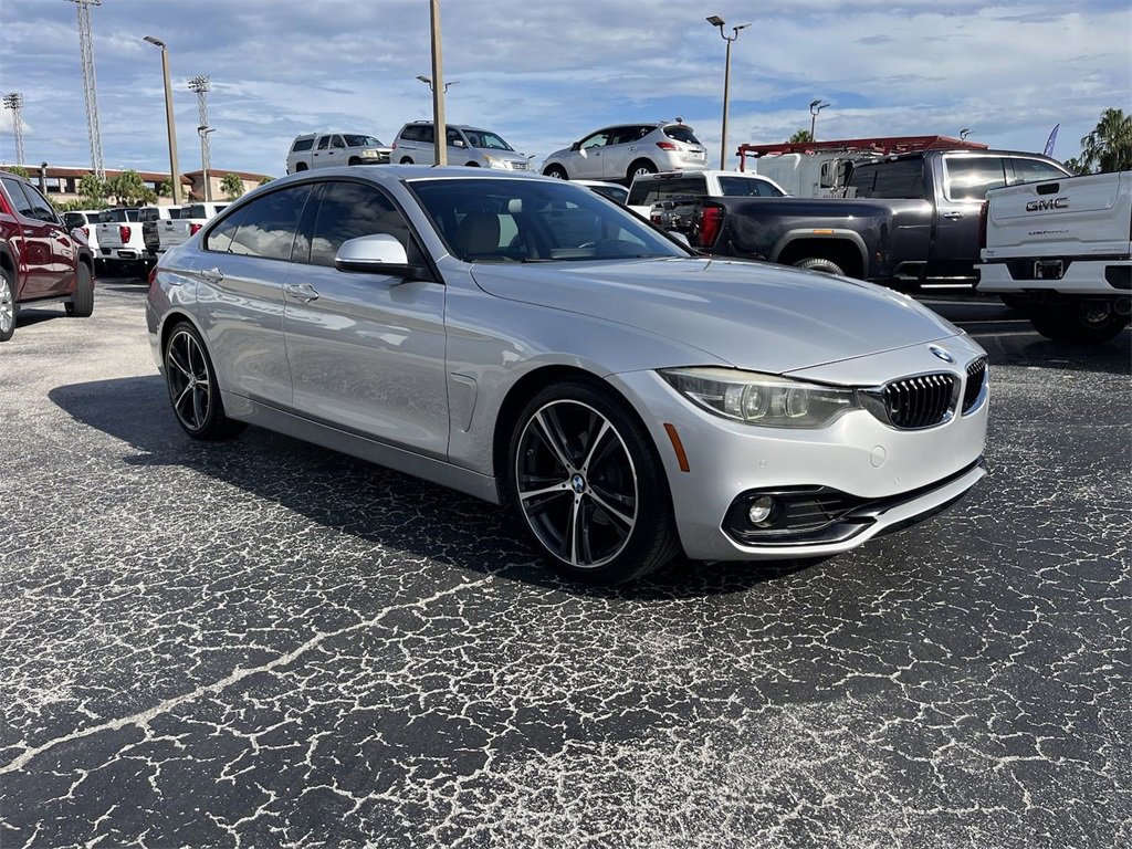 Used 2018 BMW 4 Series 430i with VIN WBA4J1C52JBM10748 for sale in Lakeland, FL