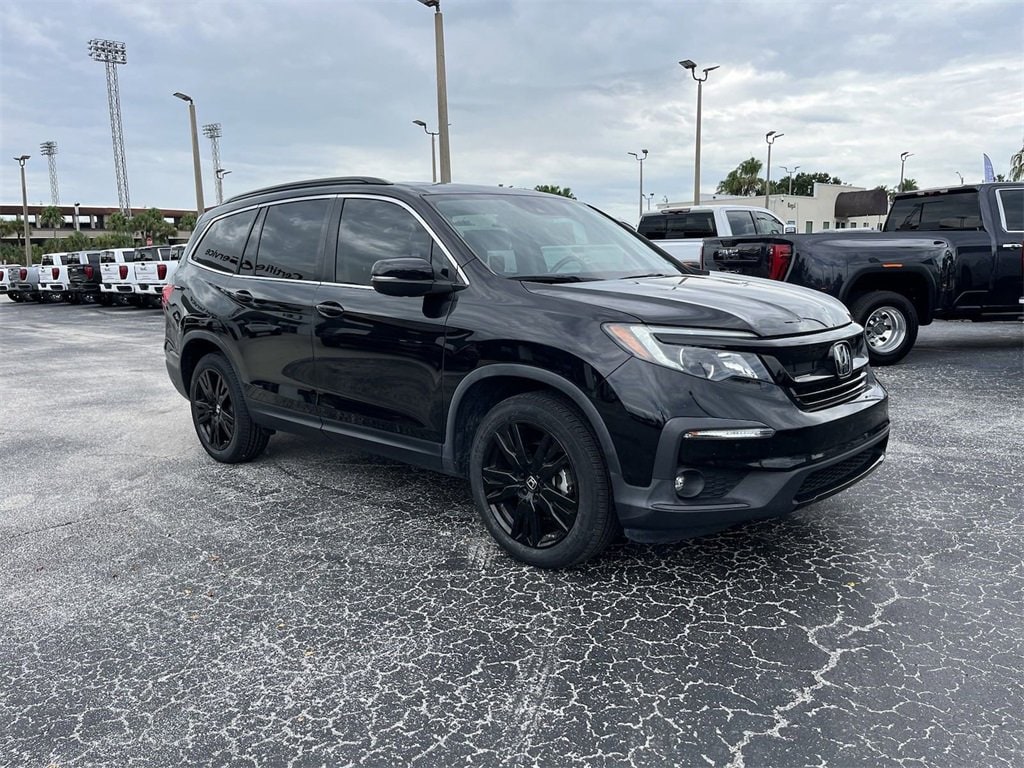 Used 2021 Honda Pilot SE with VIN 5FNYF6H20MB077503 for sale in Lakeland, FL