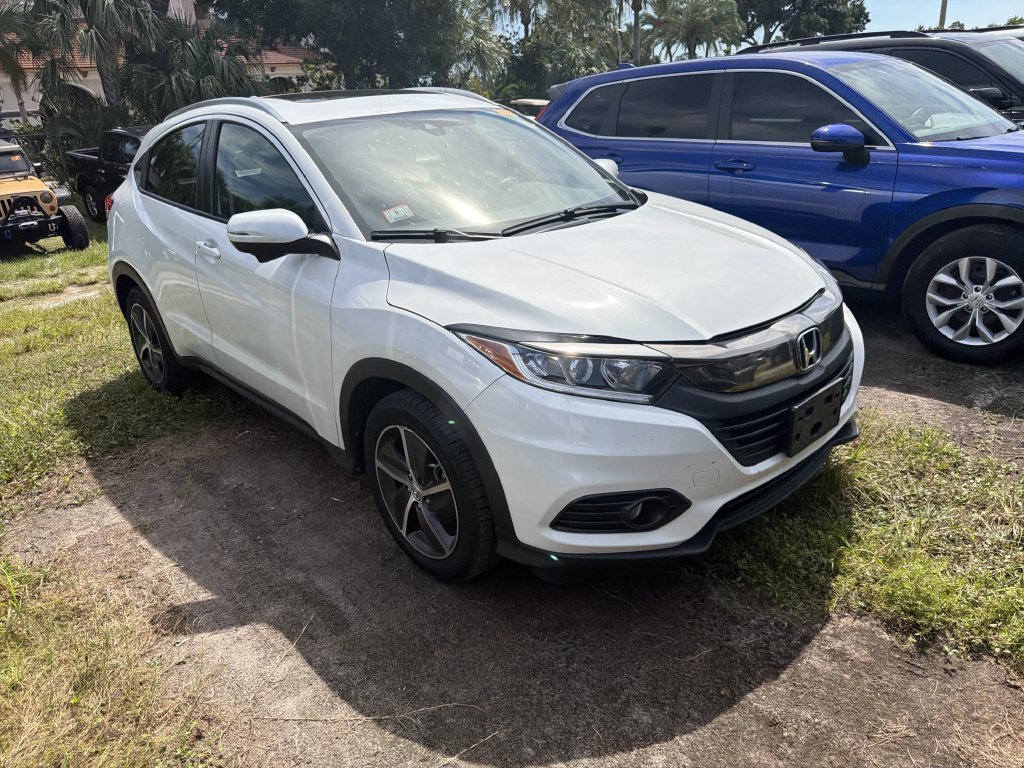 Used 2022 Honda HR-V EX with VIN 3CZRU6H54NM763572 for sale in Lakeland, FL