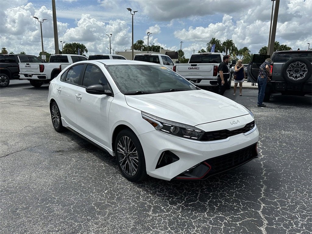 Used 2023 Kia Forte GT-Line with VIN 3KPF54AD6PE517504 for sale in Lakeland, FL