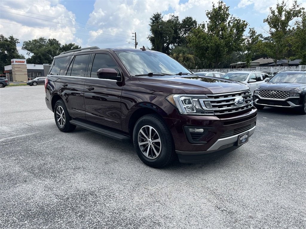 Used 2021 Ford Expedition XLT with VIN 1FMJU1HTXMEA49370 for sale in Lakeland, FL