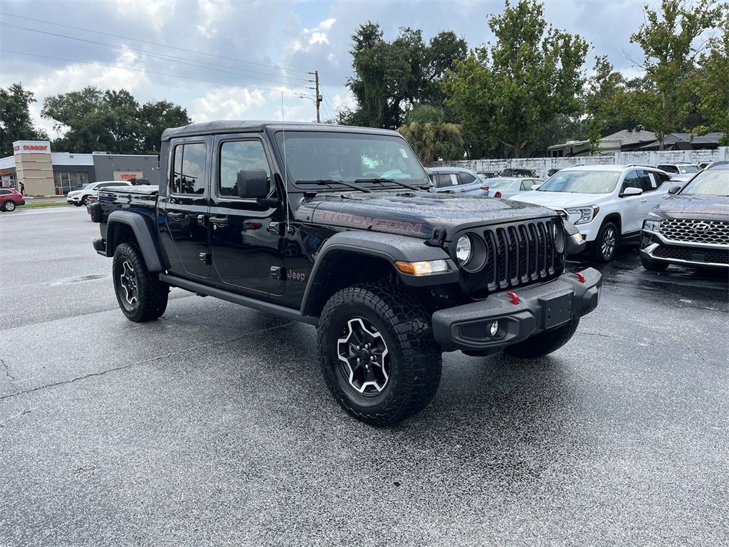 Used 2023 Jeep Gladiator Rubicon with VIN 1C6JJTBG4PL525883 for sale in Lakeland, FL