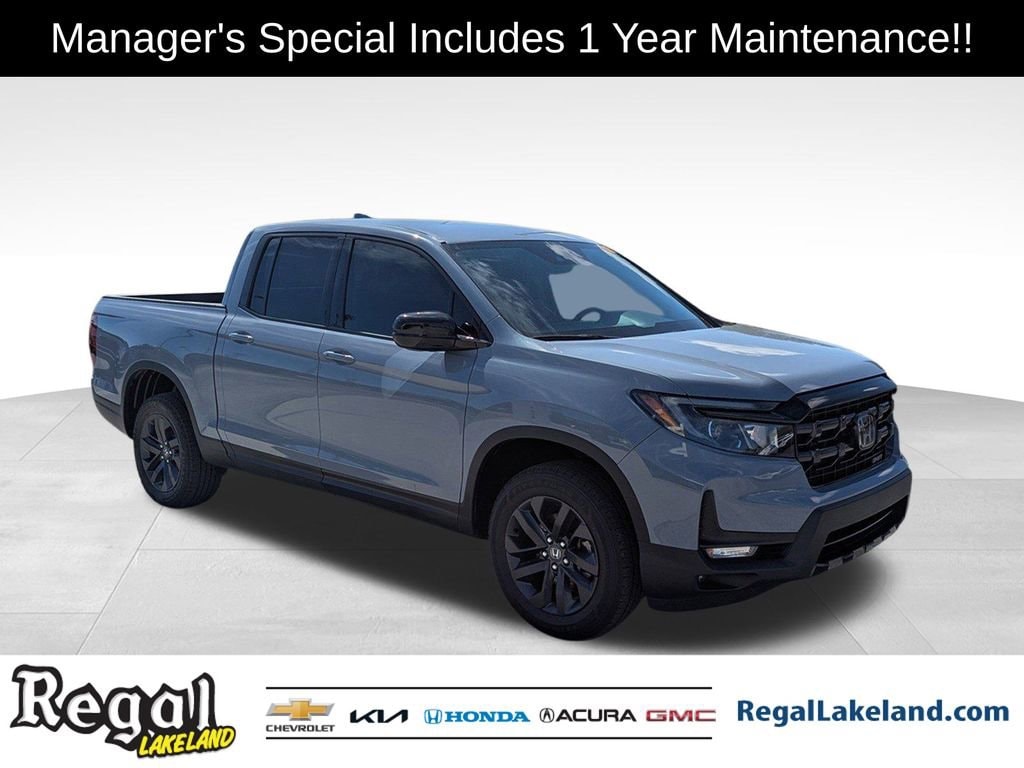 Used 2024 Honda Ridgeline Sport Truck Crew Cab