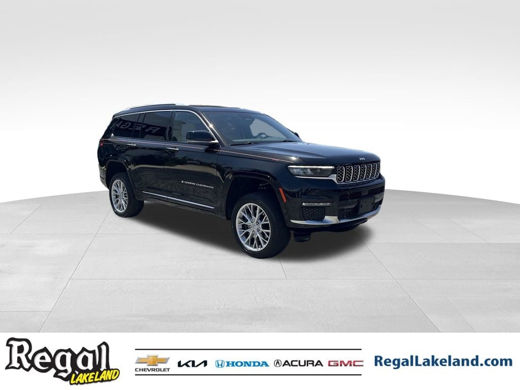 Used 2023 Jeep Grand Cherokee L Summit with VIN 1C4RJKEG8P8835166 for sale in Lakeland, FL
