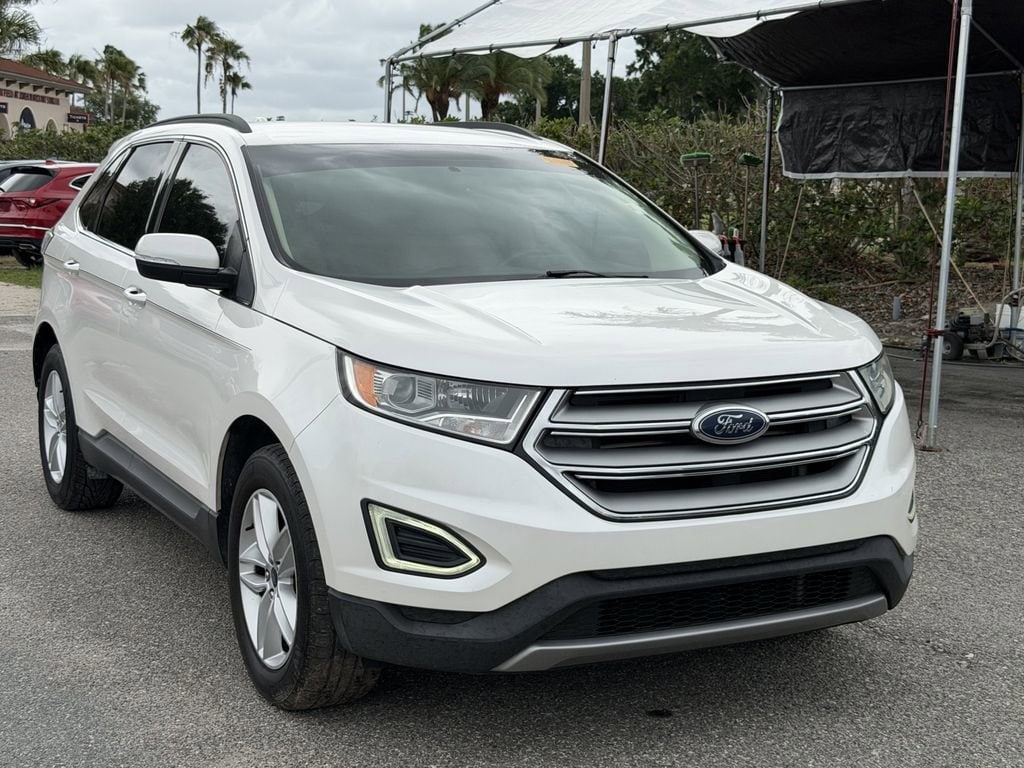 Used 2015 Ford Edge SEL with VIN 2FMTK3J8XFBB08013 for sale in Lakeland, FL