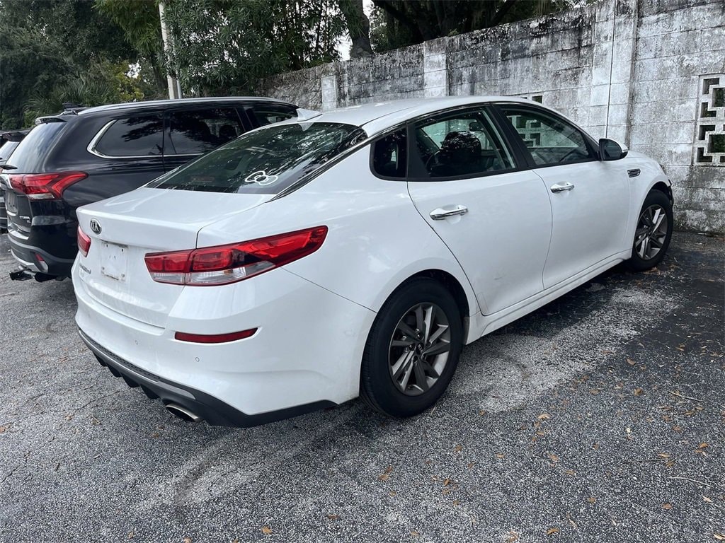 Used 2019 Kia Optima LX with VIN 5XXGT4L34KG339428 for sale in Lakeland, FL