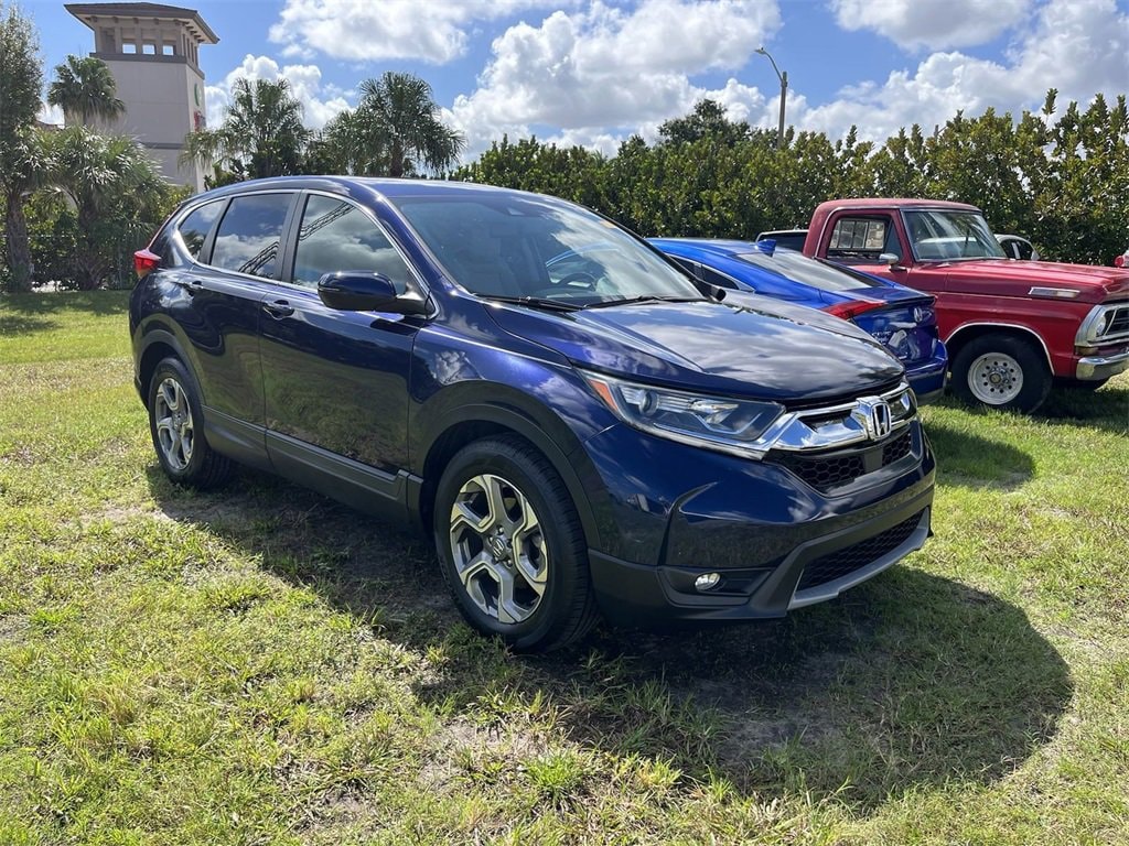 Used 2019 Honda CR-V EX-L with VIN 7FARW1H82KE030440 for sale in Lakeland, FL