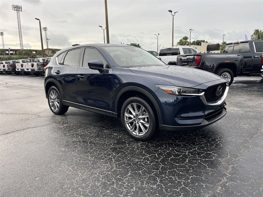 Used 2021 Mazda CX-5 Grand Touring with VIN JM3KFBDM4M0453342 for sale in Lakeland, FL