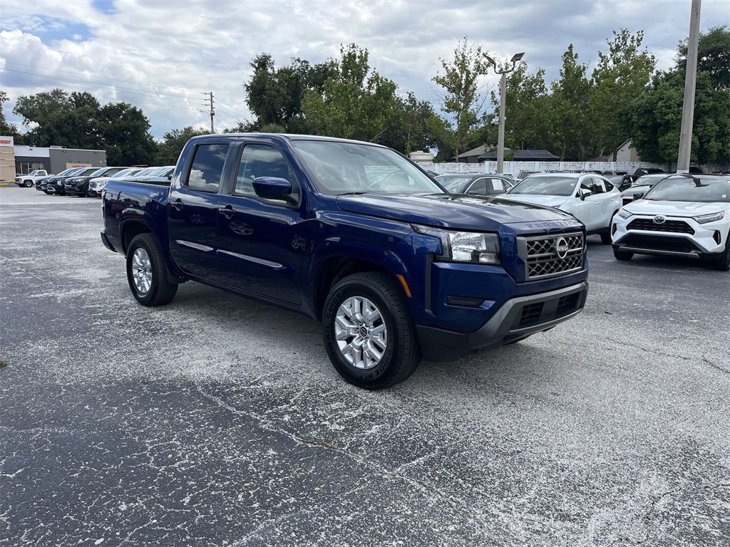 Used 2023 Nissan Frontier SV with VIN 1N6ED1EJ2PN645812 for sale in Lakeland, FL