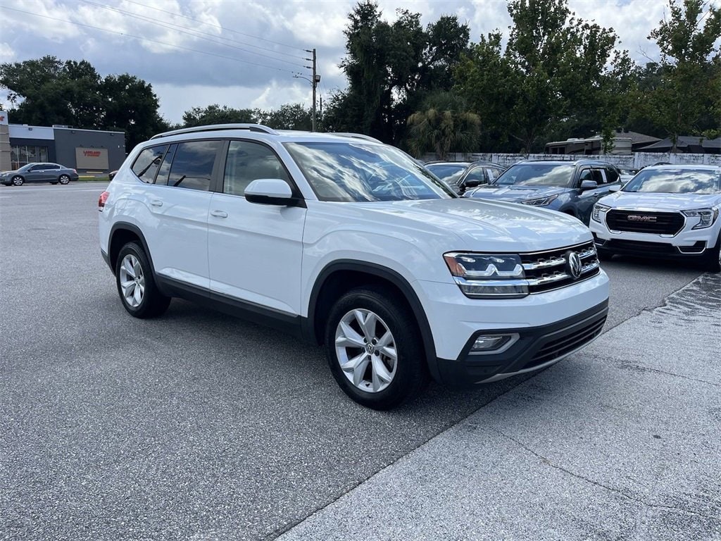 Used 2018 Volkswagen Atlas SEL with VIN 1V2ER2CA1JC534103 for sale in Lakeland, FL