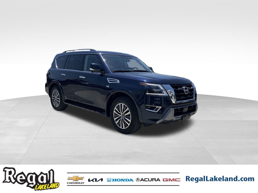Used 2022 Nissan Armada SL with VIN JN8AY2BB5N9813428 for sale in Lakeland, FL