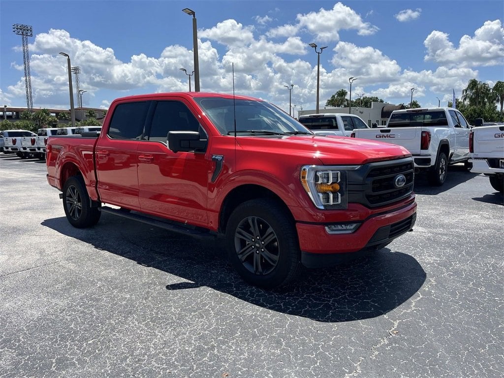 Used 2023 Ford F-150 XLT with VIN 1FTFW1E59PKE27159 for sale in Lakeland, FL