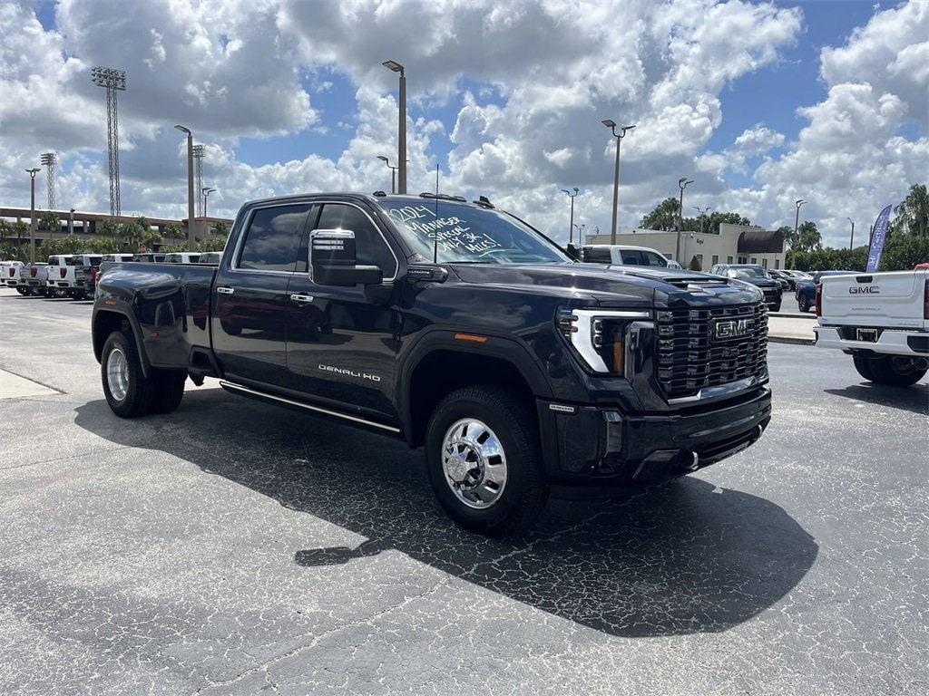 Used 2024 GMC Sierra 3500HD Denali Ultimate with VIN 1GT49YEY4RF330898 for sale in Lakeland, FL