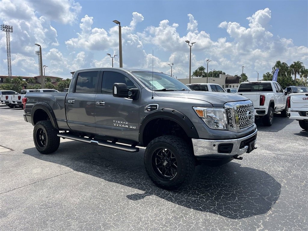 Used 2018 Nissan Titan XD SV with VIN 1N6BA1F44JN523447 for sale in Lakeland, FL