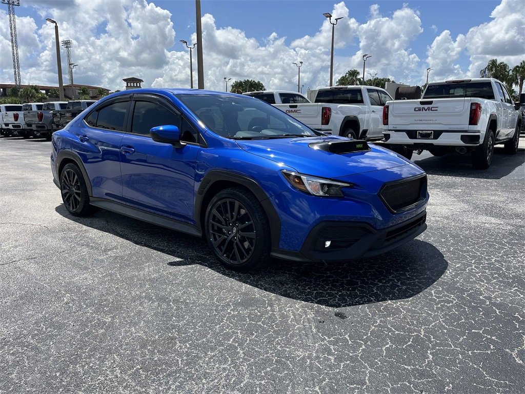 Used 2023 Subaru WRX Premium with VIN JF1VBAF67P9810352 for sale in Lakeland, FL