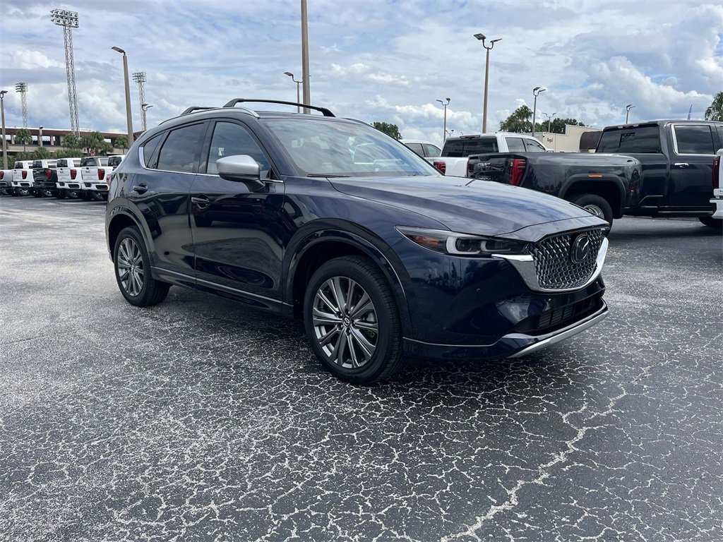 Used 2024 Mazda CX-5 Turbo Signature with VIN JM3KFBXY3R0359264 for sale in Lakeland, FL