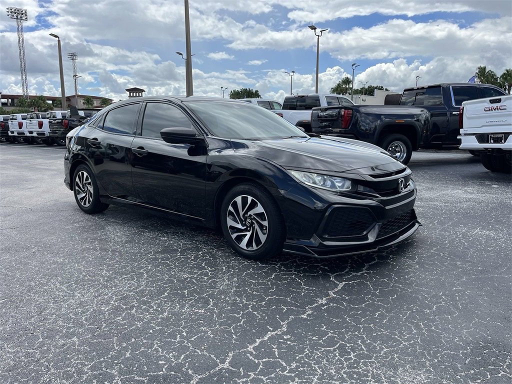 Used 2018 Honda Civic Hatchback LX with VIN SHHFK7H32JU221466 for sale in Lakeland, FL