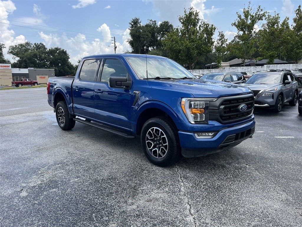 Used 2022 Ford F-150 XLT with VIN 1FTEW1EP0NKD78203 for sale in Lakeland, FL