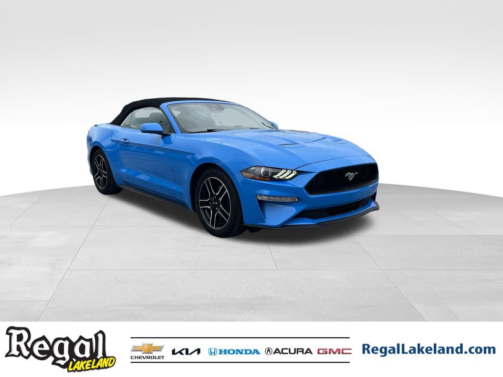 Used 2023 Ford Mustang EcoBoost with VIN 1FATP8UH1P5107228 for sale in Lakeland, FL