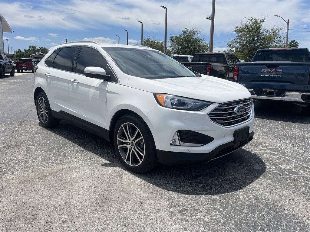 Used 2020 Ford Edge Titanium with VIN 2FMPK3K91LBA05020 for sale in Lakeland, FL