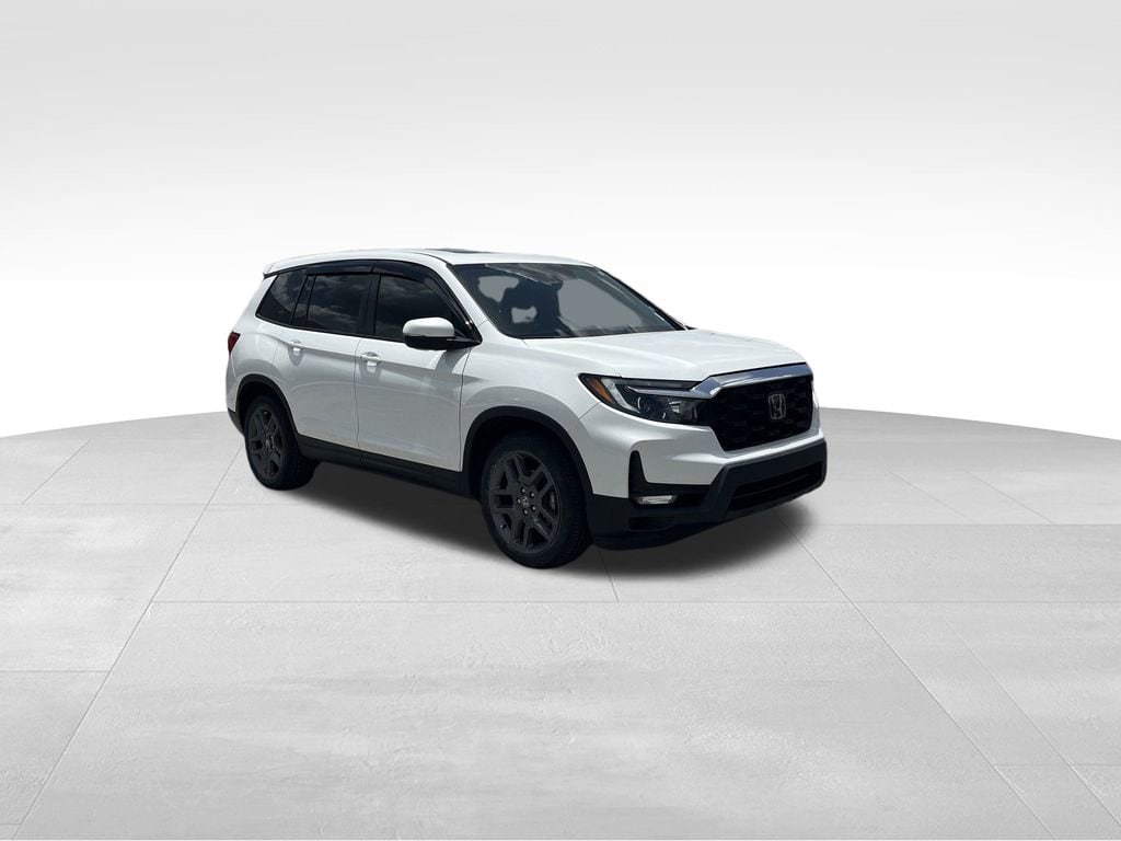 Used 2022 Honda Passport EX-L with VIN 5FNYF7H56NB004735 for sale in Lakeland, FL