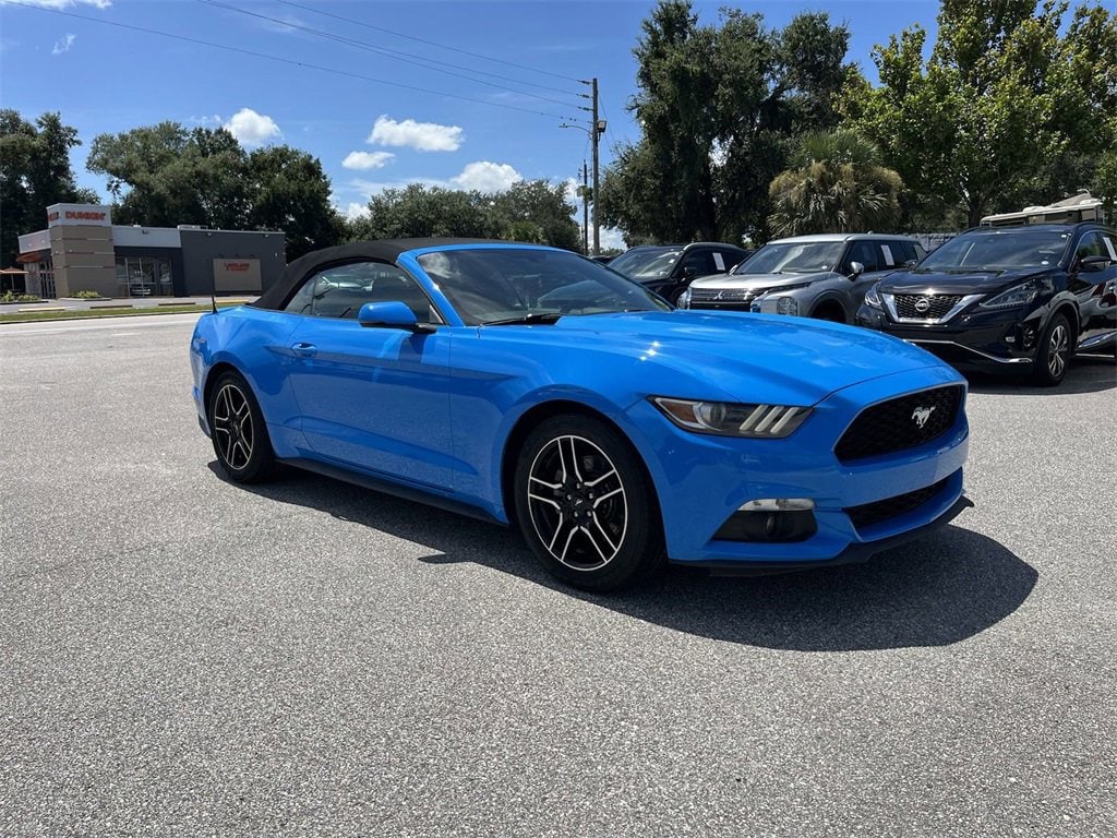 Used 2017 Ford Mustang EcoBoost Premium with VIN 1FATP8UH6H5293561 for sale in Lakeland, FL