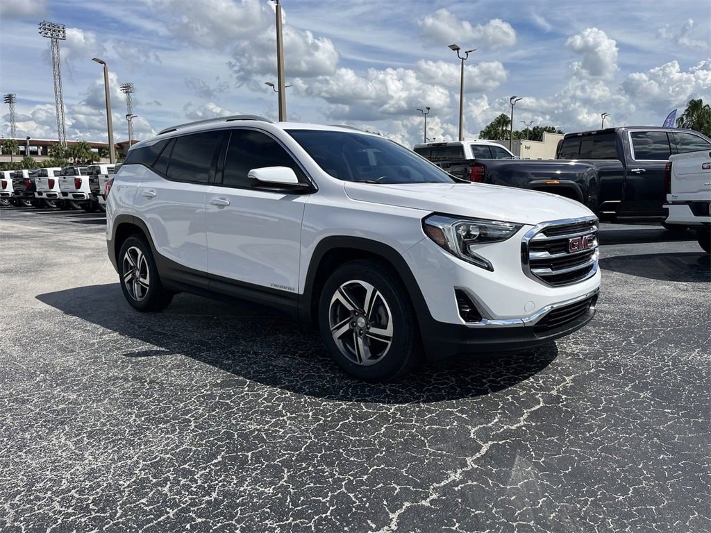 Used 2020 GMC Terrain SLT with VIN 3GKALPEV8LL237713 for sale in Lakeland, FL