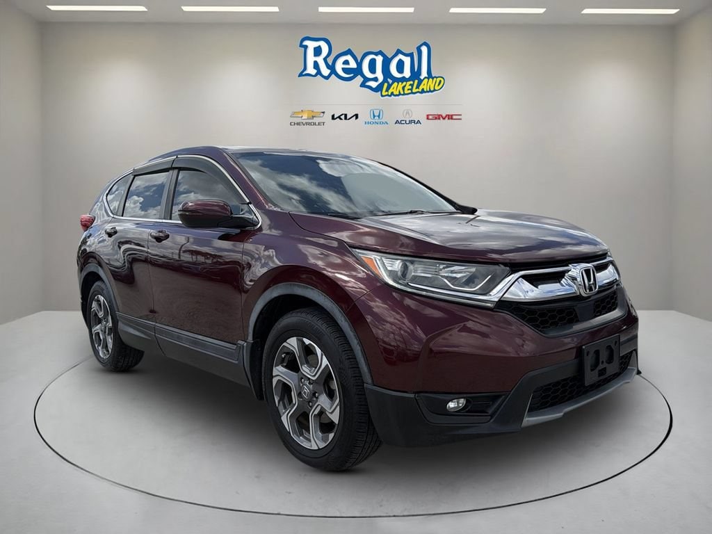 Used 2017 Honda CR-V EX with VIN 7FARW1H54HE012813 for sale in Lakeland, FL
