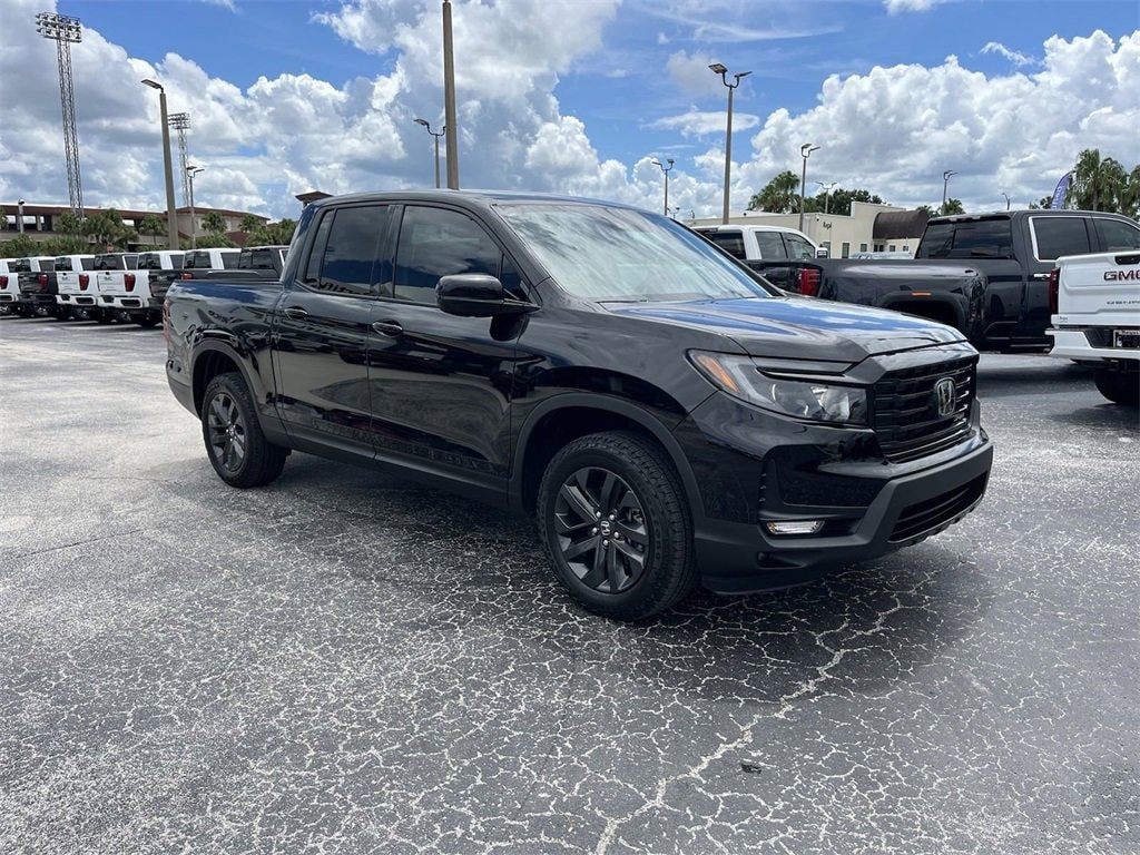 Used 2023 Honda Ridgeline Sport with VIN 5FPYK3F19PB043463 for sale in Lakeland, FL