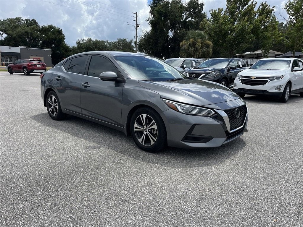 Used 2020 Nissan Sentra SV with VIN 3N1AB8CV7LY213304 for sale in Lakeland, FL