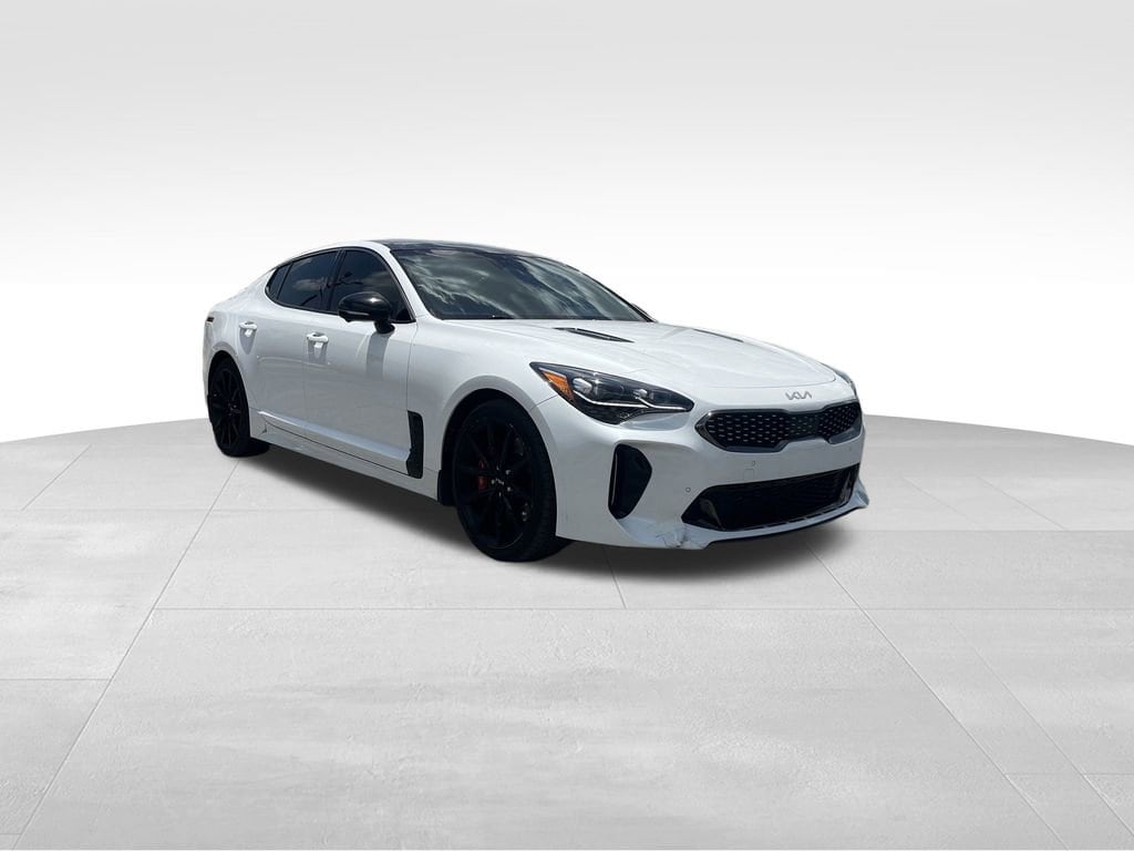 Used 2022 Kia Stinger GT2 with VIN KNAE55LC4N6103112 for sale in Lakeland, FL