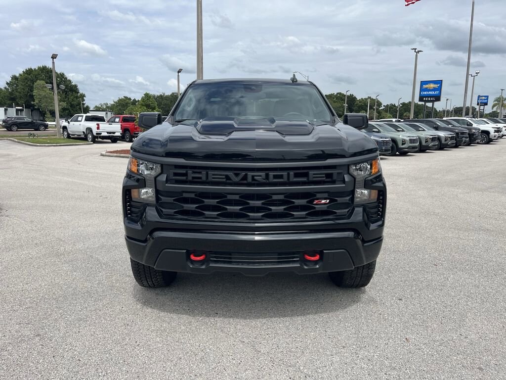 New 2025 Chevrolet Silverado 1500 Custom Trail Boss Truck Crew Cab