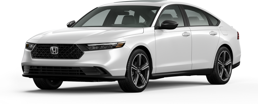 Blue Honda Accord Hybrid