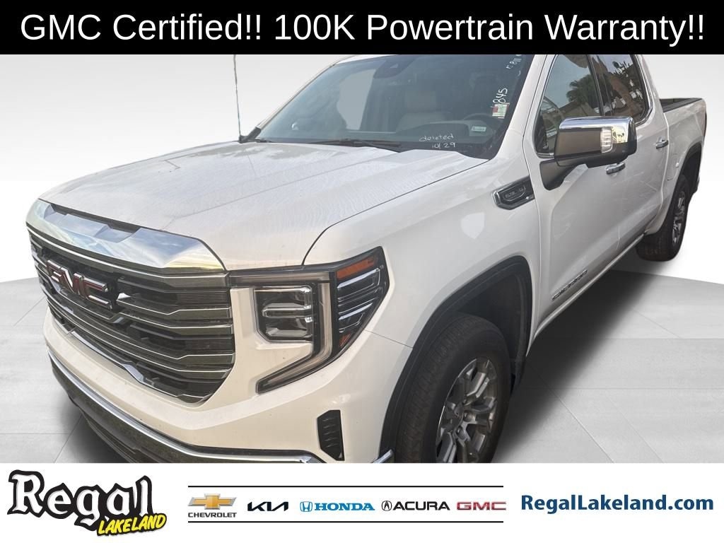 Certified 2025 GMC Sierra 1500 SLT Truck Crew Cab