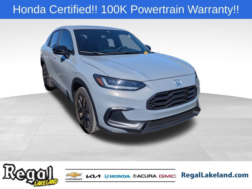 Certified 2025 Honda HR-V Sport SUV