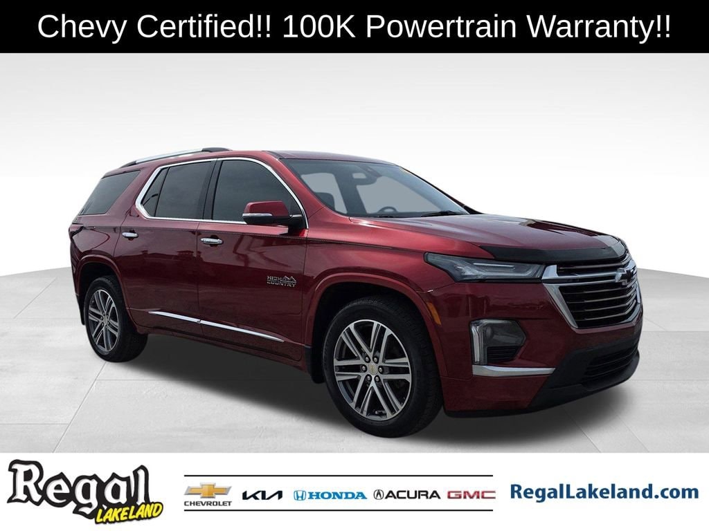Certified 2023 Chevrolet Traverse High Country SUV