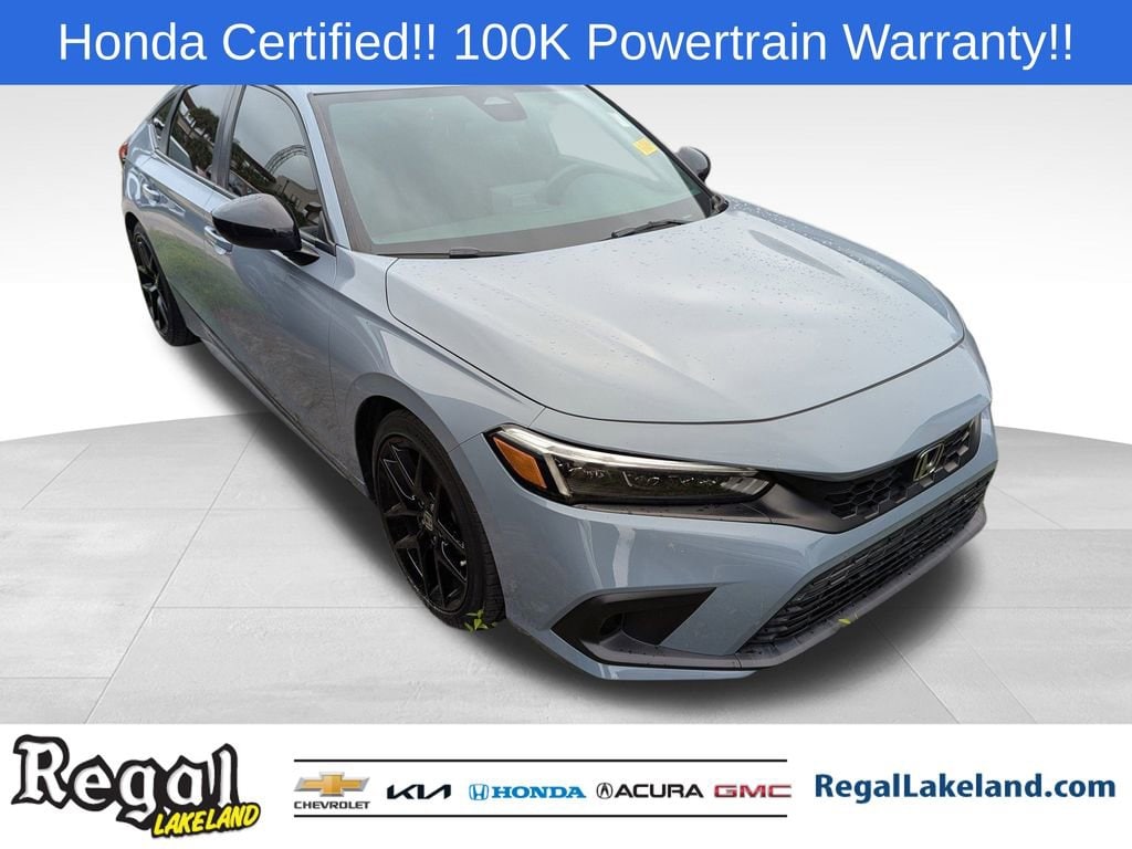 Certified 2023 Honda Civic Hatchback Sport Hatchback