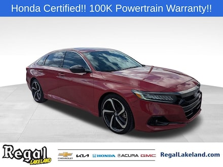 2021 Honda Accord Sedan Sport SE Sedan