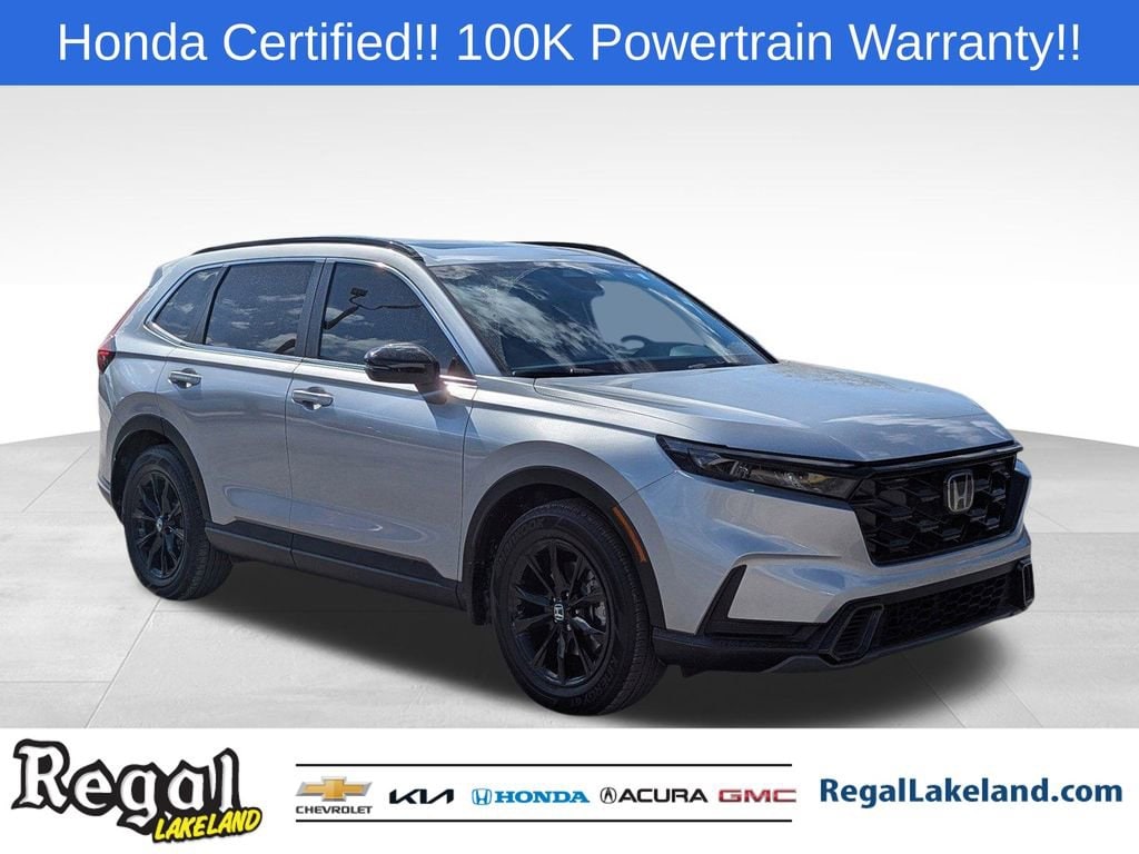 Certified 2024 Honda CR-V Hybrid Sport SUV