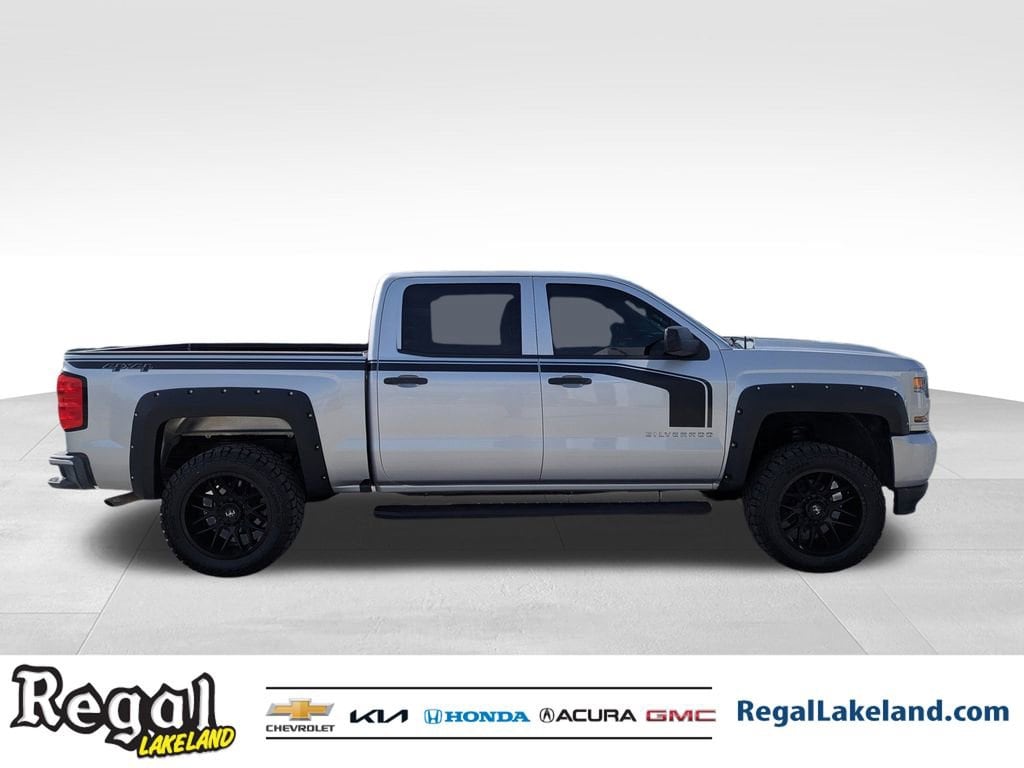 Used 2018 Chevrolet Silverado 1500 Custom Truck Crew Cab