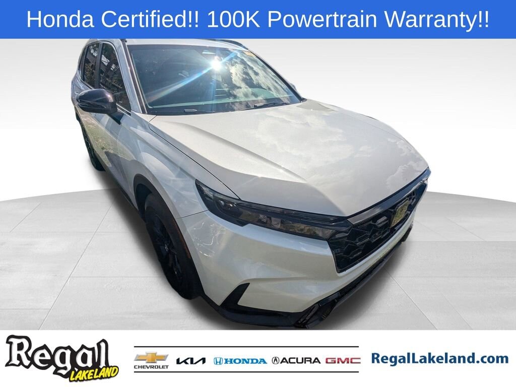 Certified 2025 Honda CR-V Hybrid Sport-L SUV
