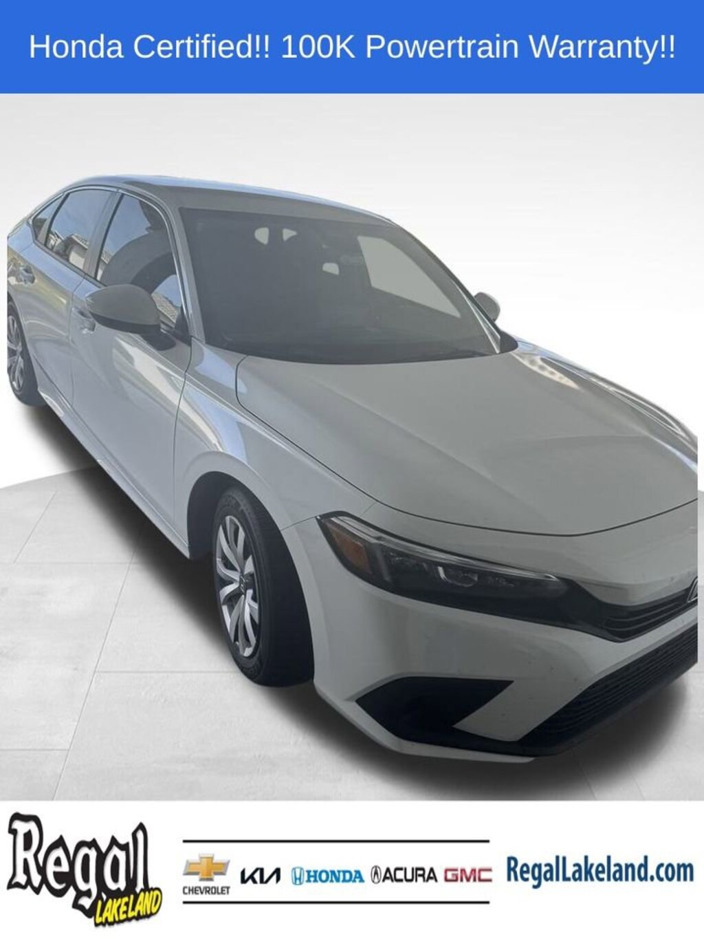 Certified 2023 Honda Civic Sedan LX Sedan