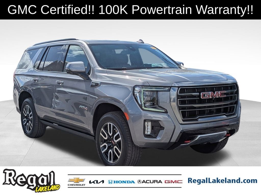 Certified 2021 GMC Yukon AT4 SUV