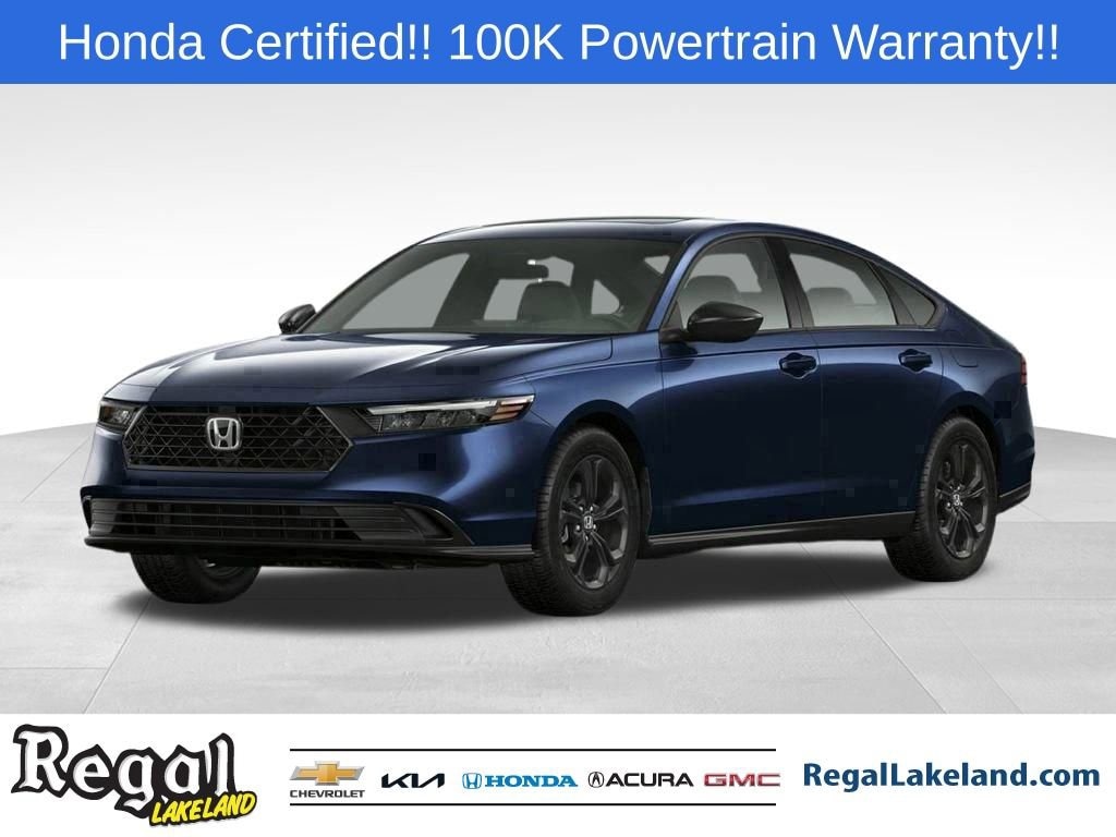 Certified 2025 Honda Accord Sedan SE Sedan
