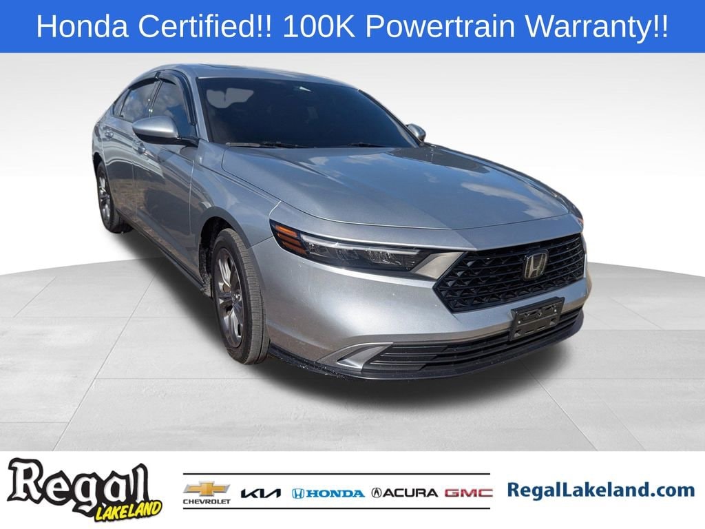 Certified 2024 Honda Accord Sedan EX Sedan