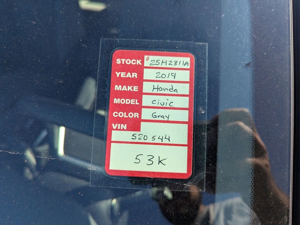 Used 2019 Honda Civic Sedan LX Sedan